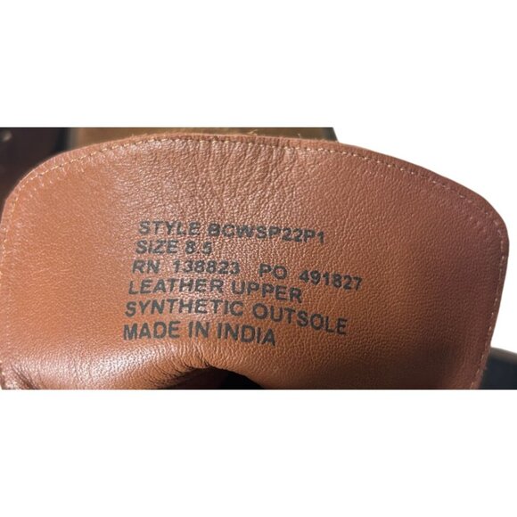 Boot‎ Barn Cleo + Wolf Hiker Boots Women's Size 8.5 Brown Extra Laces New - Picture 6 of 10